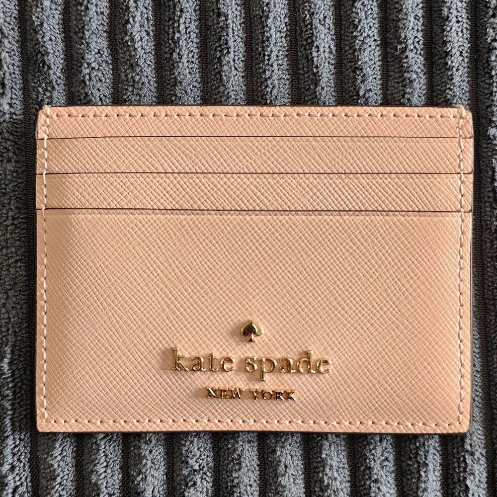 Kate Spade ID holder - dusty pink